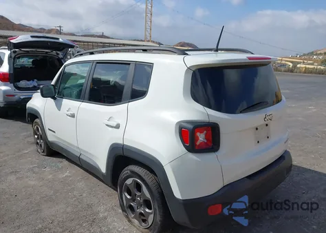 2017 Jeep Renegade Sport Fwd из США, поврежденный, VIN ZACCJAAB2HPE81259